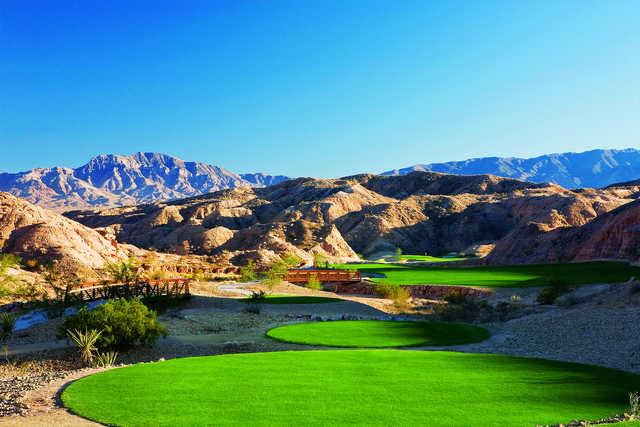 A view of the 18-hole Conestoga Golf Club, a Gary Panks design in Mesquite, Nevada