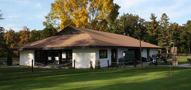 A view of the clubhouse at Shorewood Golf Course
