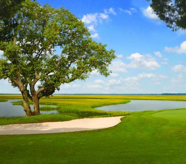 View from #16 at Oak Marsh at Omni Amelia Island Resort