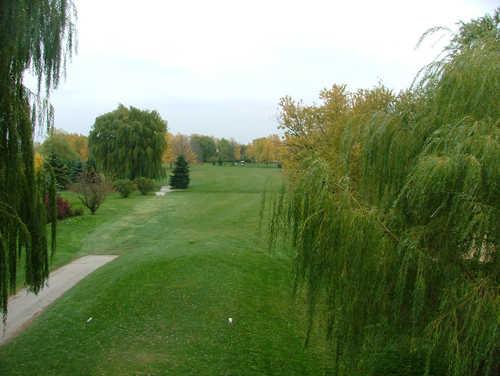 A view from tee #1 at Oak Hills Golf Course