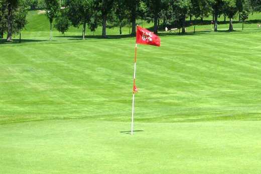 A view of green at Coulee Golf Bowl