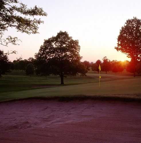 A view of the 7th green at Johnson Park Golf Course