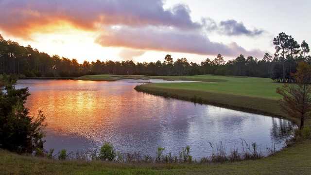 A view of the 7th hole at Reserve Club from St James Plantation