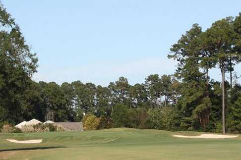 A view of the 6th hole at River Oaks Golf Club