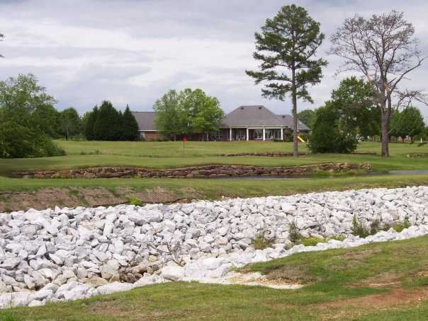 A view of hole #5 at River Birch Golf Club