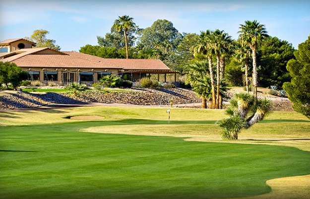 A view of the clubhouse at Wickenburg Country Club