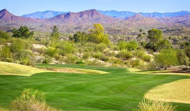 A view of the 15th hole at Wickenburg Country Club.
