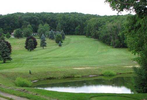 A view from a tee at Foxburg Country Club