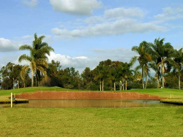 A view of a hole at Miramar Memorial Golf Course