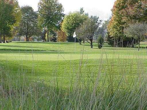 A view of green at Deer Run Golf Course