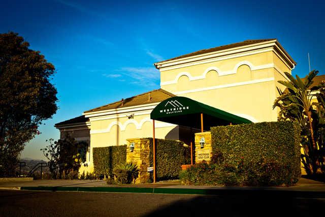 A view of the clubhouse at Westridge Golf Club