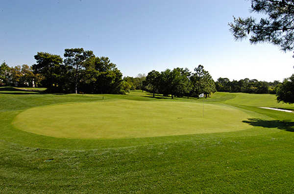 A view of the 7th green at Santa Rosa Golf & Beach Club