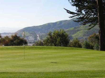 A view of the 2nd green at Gleneagles GC at McLaren Park