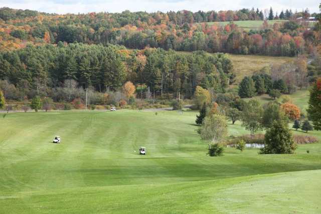 A view of fairway #9 at Grandview Farms Golf Course