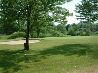 A view of the 1st hole at Stormy Creek Golf Course