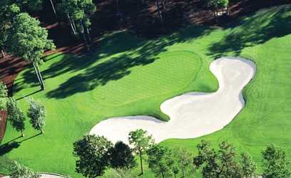 Aerial view from Miller Course at Bentwater Yacht & Country Club