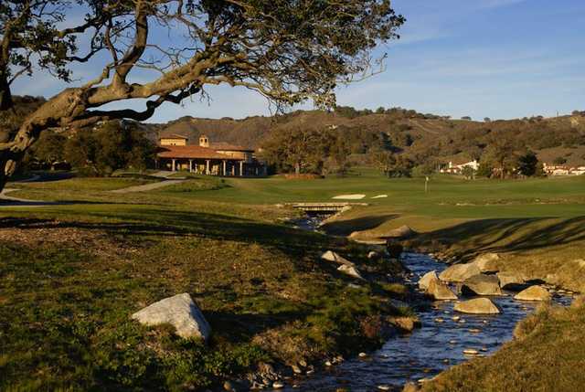 A view of the clubhouse at Nicklaus Club-Monterey
