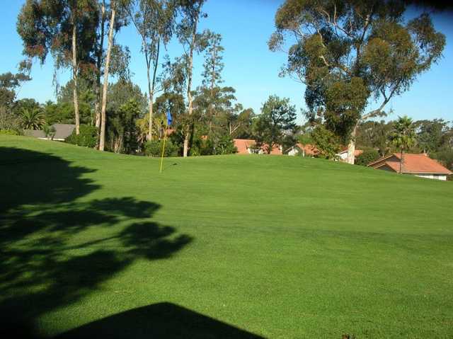 A view of hole #5 at Lomas Santa Fe Executive Golf Course