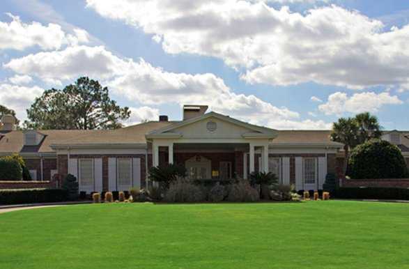 A view of the clubhouse at Gainesville Country Club