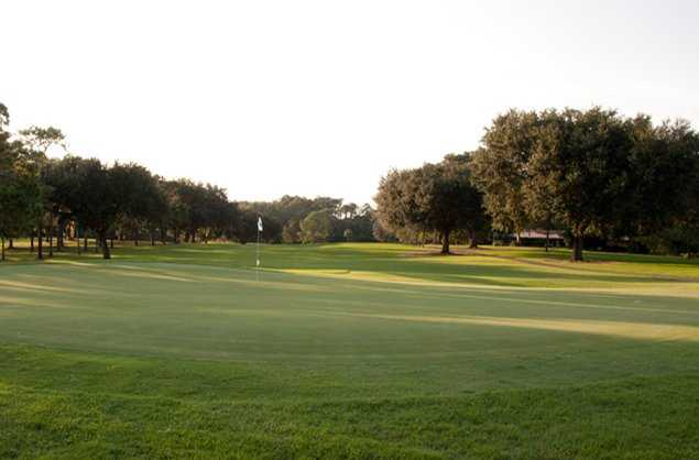 A view of a green at Gainesville Country Club