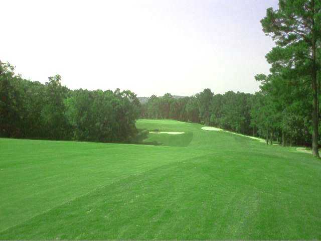 A view of a fairway at LinRick Golf Course