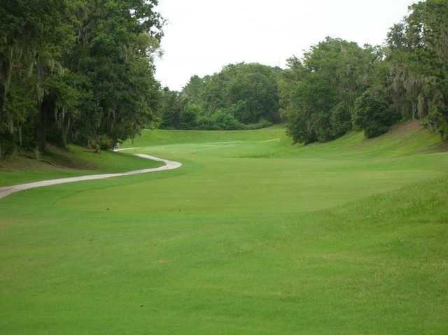 A view from a tee at Sanlan Golf Course