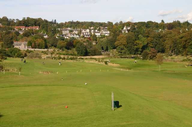 A view from tee #2 at Peterculter Golf Club