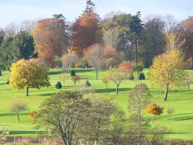 A fall view from Huntly Golf Club
