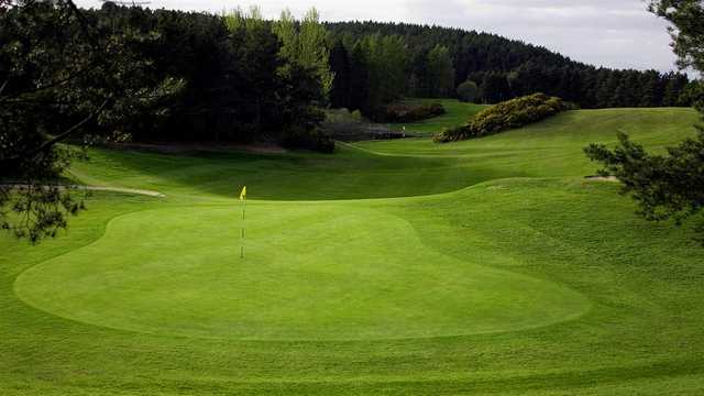 A view of green at Forres Golf Club