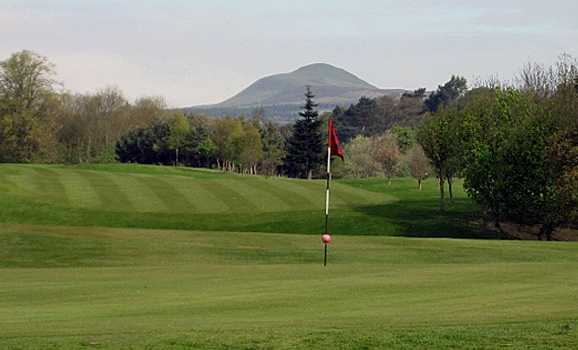 A view of the 6th hole at Balbirnie Park Golf Course