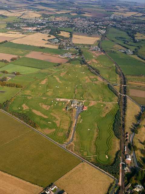 Aerial view of Elmwood Golf Club