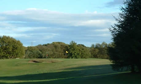 A view of green #9 at Thornton Golf Club