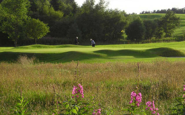 A view of green at Carnwath Golf Club