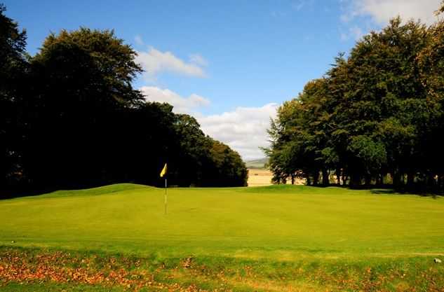 Immaculate greens at Kirriemuir Golf Club