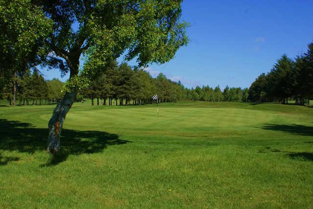 A view of a green at Alyth Golf Club