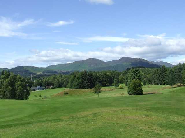 A view from the 4th hole at Comrie Golf Club
