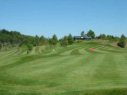 A view of green at Dunkeld & Birnam Golf Club