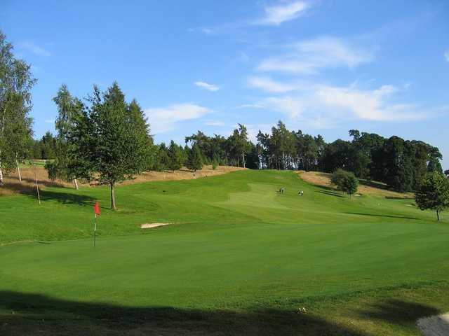 A view of hole #5 at Dunblane New Golf Club