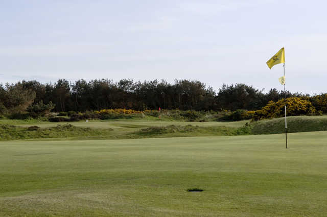 A view of hole #2 at Glasgow Gailes Golf Club