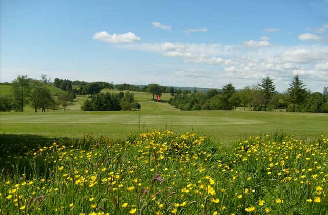 A view of green #9 at Lockerbie Golf Club.