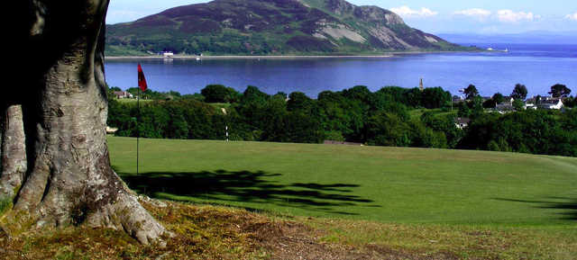 View from Lamlash Golf Club