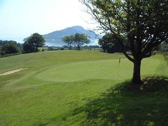View from Lamlash Golf Club