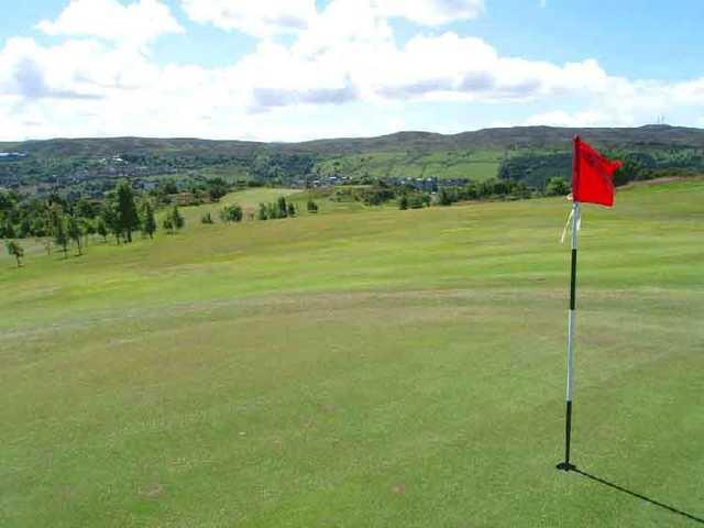 A view of the 12th hole at Championship from Greenock Golf Club