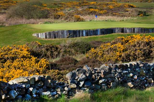 A view of the 4th hole at Barassie Links from Kilmarnock (Barassie) Golf Club