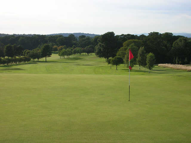 A view of the 17th hole at Bruntsfield Links Golfing Society