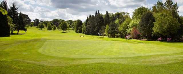 A view of the 11th green at Royal Burgess Golfing Society of Edinburgh