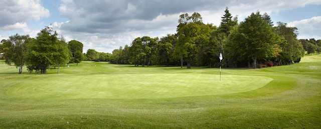 A view of hole #12 at Royal Burgess Golfing Society of Edinburgh