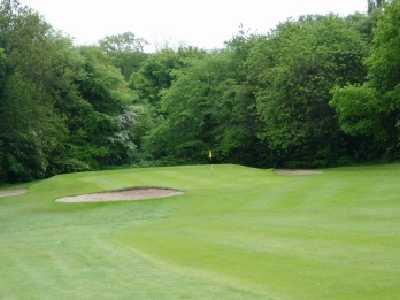 A view of green #6 at Bellshill Golf Club