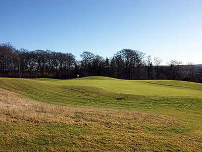 A view of the 12th hole at Kilsyth Lennox Golf Club