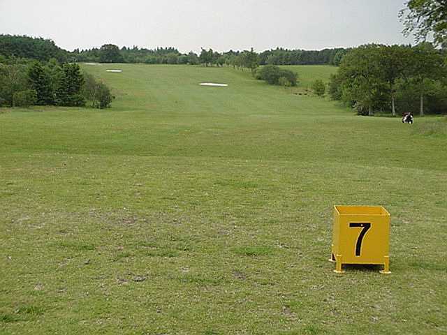 A view of fairway #7 at Palacerigg Golf Club